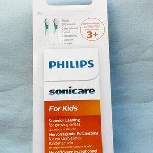 Unopened, Genuine Philips Sonicare rechargeable electric toothbrush head for Kid